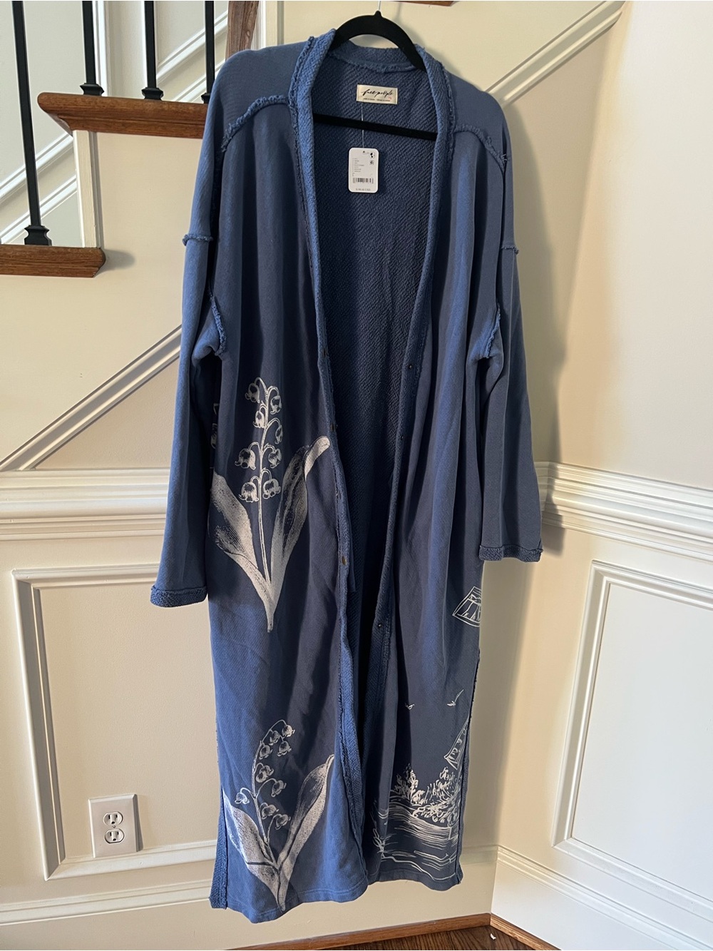 Free People Dutch Maxi  Cardigan